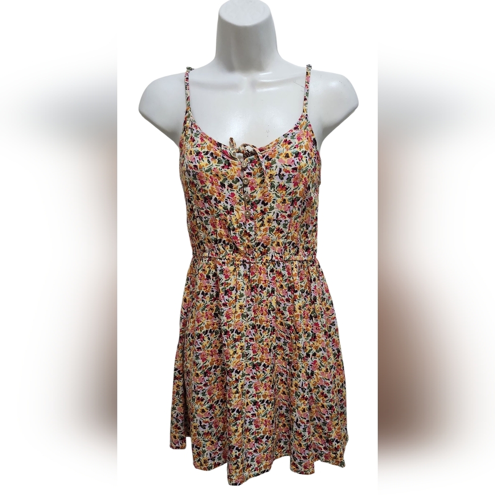 Roxy Multicolor  Floral Mini Dress